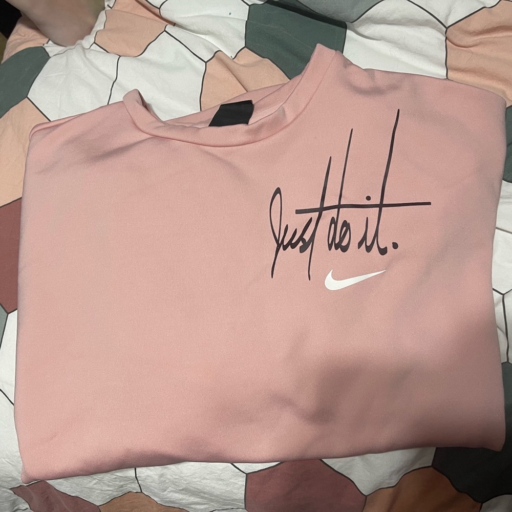Nike Just Do It Pink Crewneck